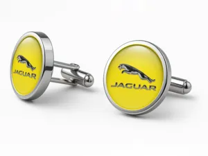 Jaguar Boutons de Manchette Personnalisés Premium Minimal Set
